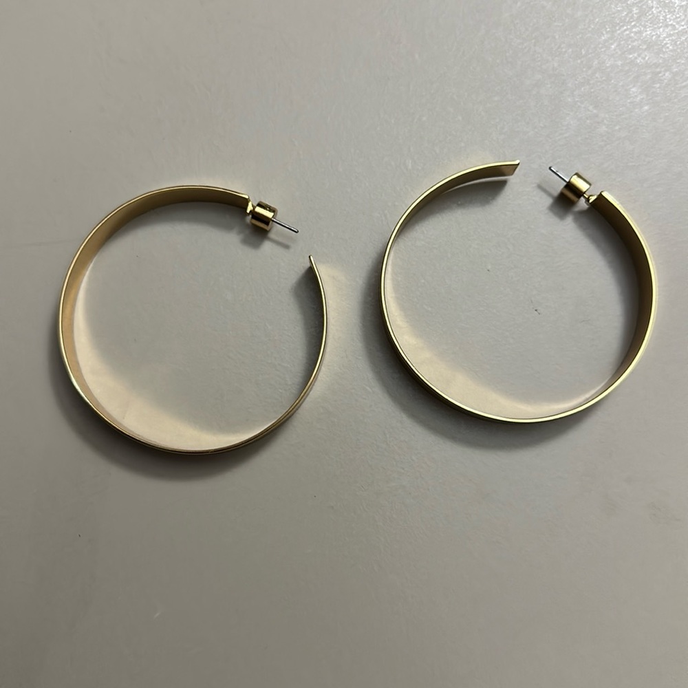 Jenny Bird wide hoops small size
